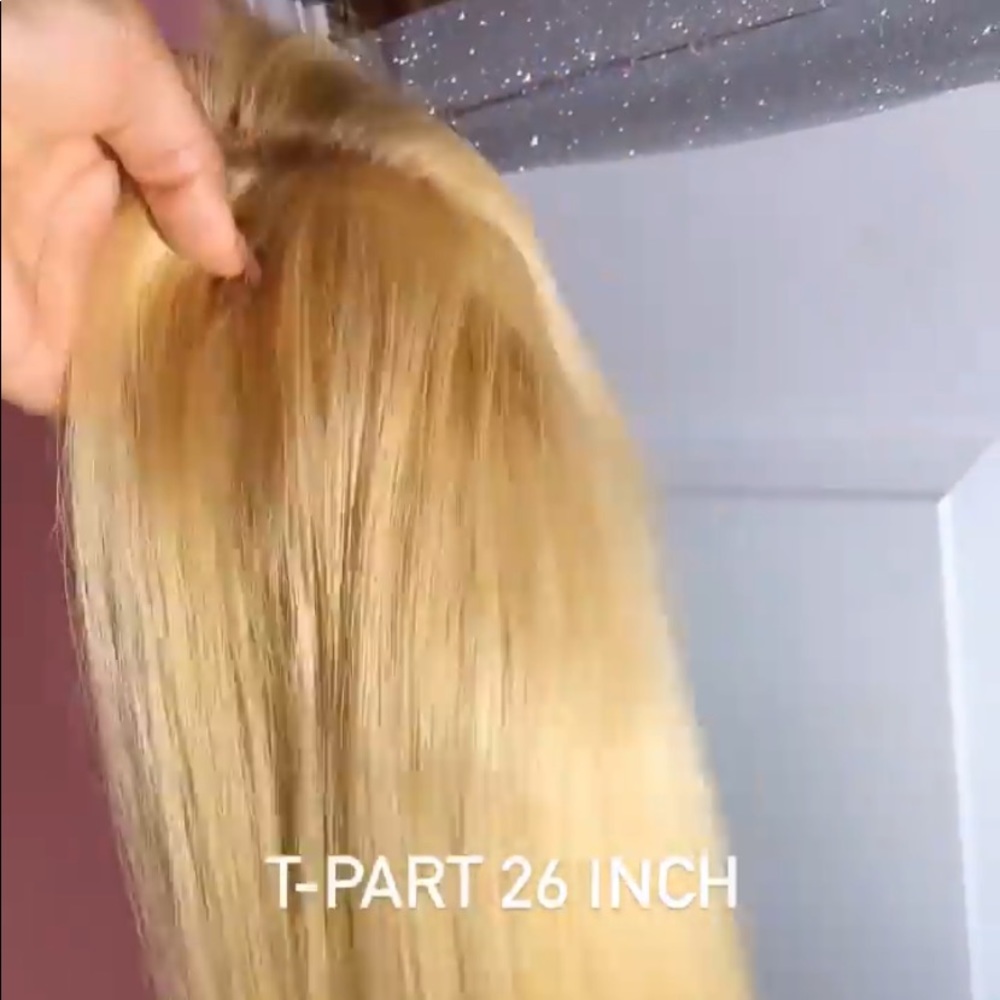 26 inch t-part 613 wig